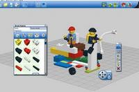 Lego Digital Designer in Build mode Lego Digital Designer in build mode