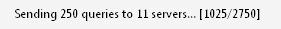 namebench is sending 250 website addresses to each DNS server NameBench checking name server availability