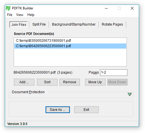 PDFTK Builder
