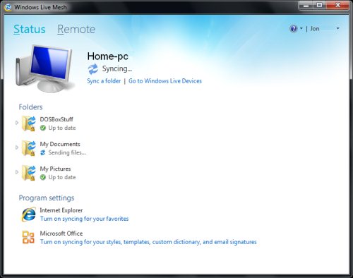 Windows Live Mesh
