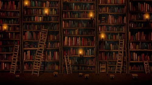 Library desktop wallpaper