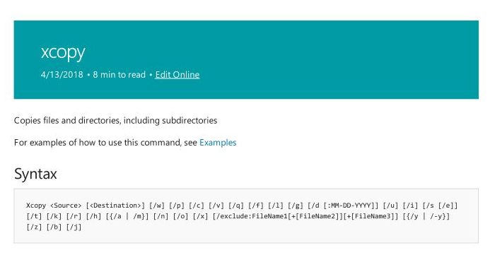 250 Windows Command References