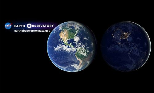 NASA Earth Observatory logo