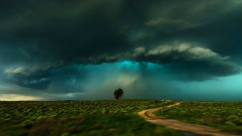 Storm near Lamar Colorado