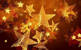 New Year Stars wallpaper