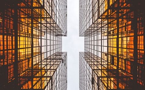 Image identical skyscrapers