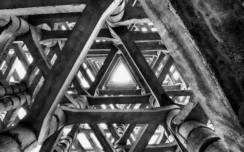 Triangular Concrete Structure