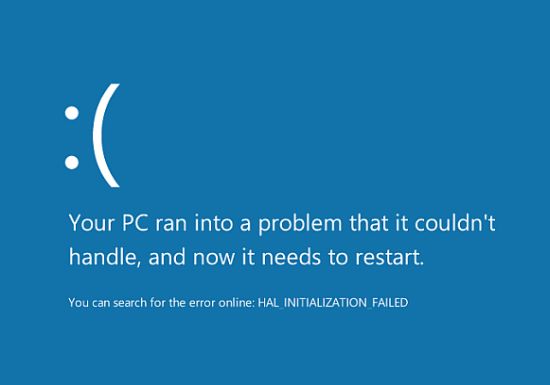 Windows Blue Screen of Death