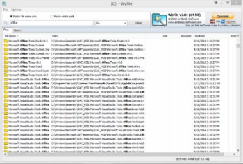 WizFile interface