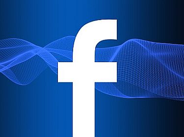 Stylized Facebook logo
