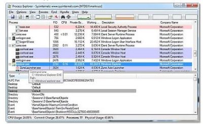 Microsoft Process Explorer