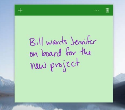 Microsoft Sticky Notes backup